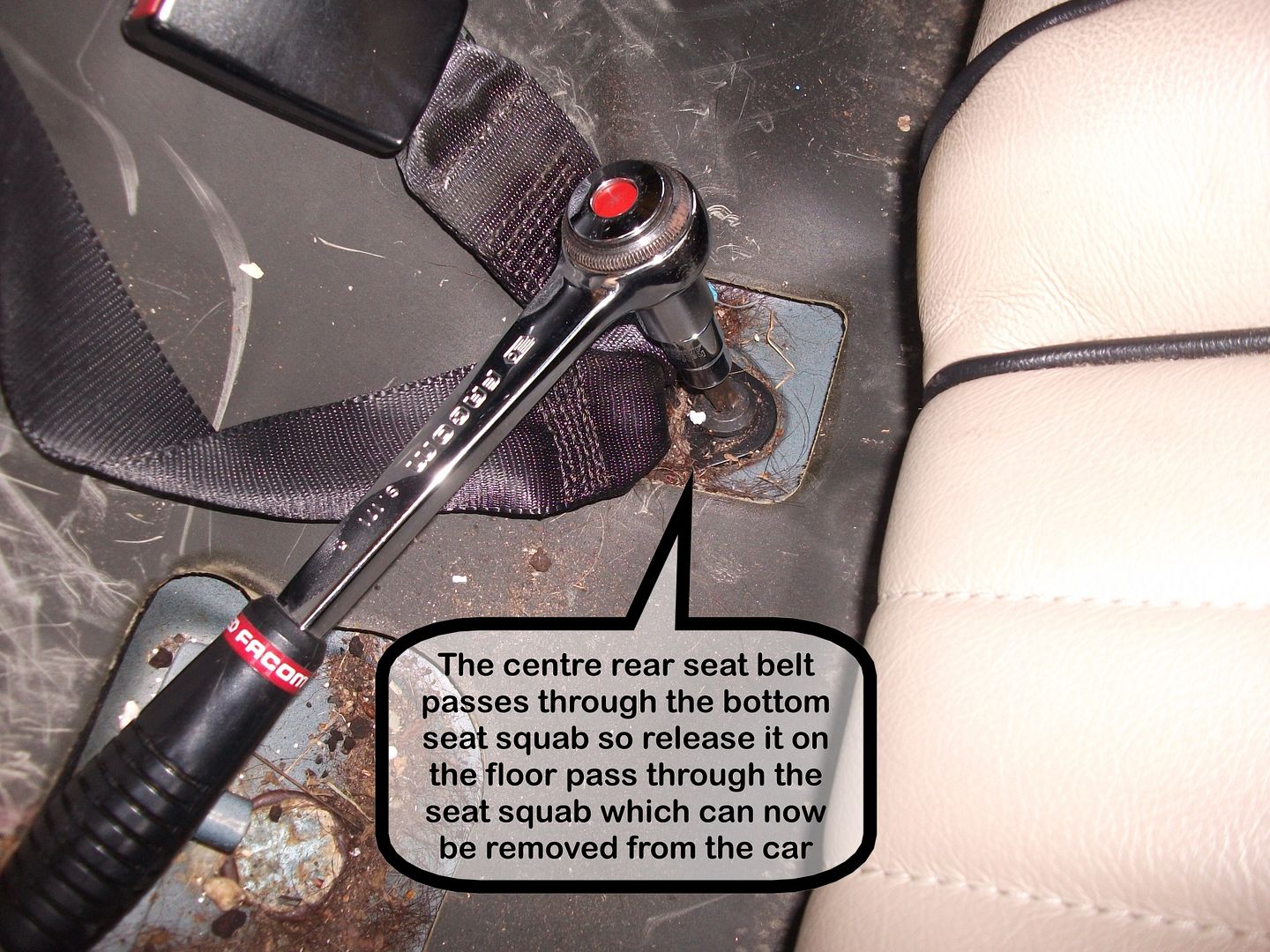 Definitive "How to" repair saloon jammed non folding rear seat The 75 and ZT Owners Club Forums